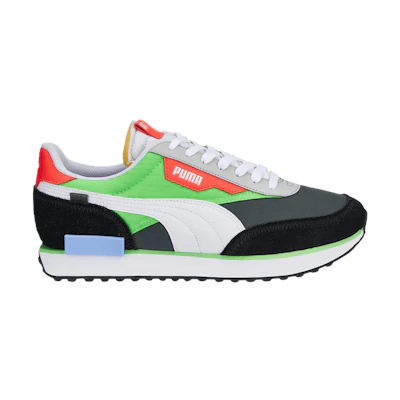 Puma Future Rider 'Play On - Dark Shadow Fluo Green'