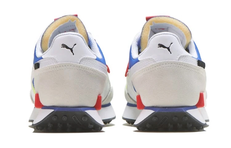 (W) Puma Future Rider Play On Low-tops Sport Shoes Gray/White/Blue 圖 4