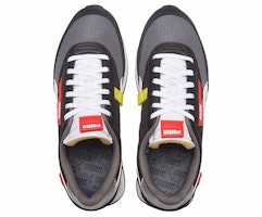 Puma Future Rider Play On 輕便防滑 低筒運動休閒鞋 男女同款 黑灰 Shop Puma Future Rider Play On 輕便防滑 低筒運動休閒鞋 男女同款 黑灰