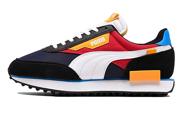 Puma Future Rider Play On 'White Black Blue' 371149-16