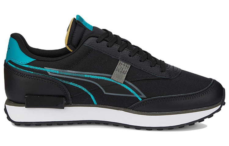 Order Puma Future Rider 'Dobel Hitam Biru' 380591-16