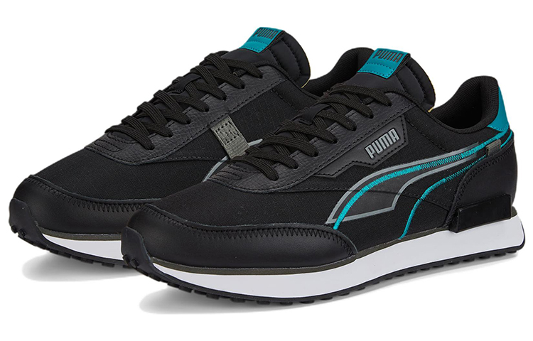 Lookbook Puma Future Rider 'Dobel Hitam Biru' 380591-16