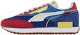 Puma Unisex Future Rider Twofold Sd Kasut Lari Putih/Merah/Biru 381052-04