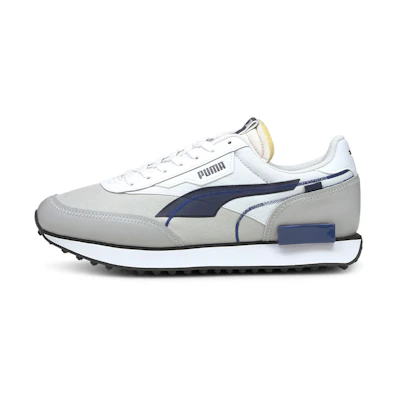 Puma Future Rider Twofold Sports Sneakers White/Grey/Blue
