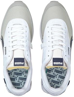 Puma Future Rider Twofold Sports Sneakers White/Grey/Blue 380591-03 Lookbook Puma Future Rider Twofold Sports Sneakers White/Grey/Blue 380591-03