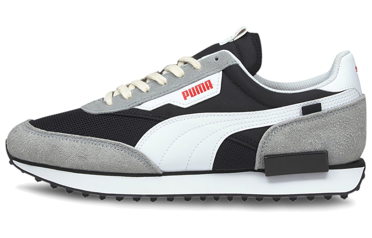 Puma Future Rider Vintage Running Shoes Black/White/Grey