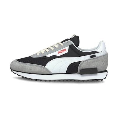 Puma Future Rider Vintage Running Shoes Black/White/Grey