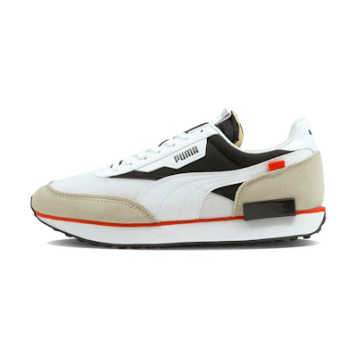 Puma Future Rider Core White Black Beige