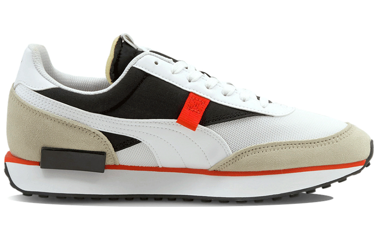 Puma Future Rider Core White Black Beige 圖 2