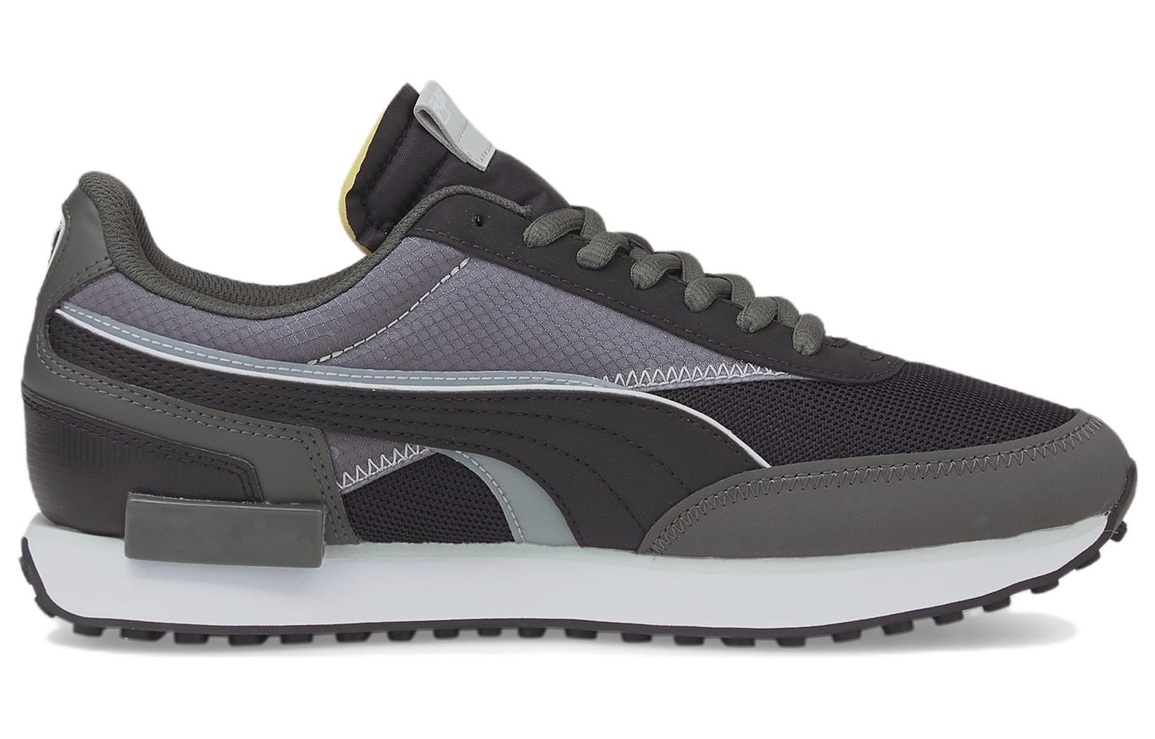 Puma Future Rider Double Tech 'Black Blue White' 圖 2