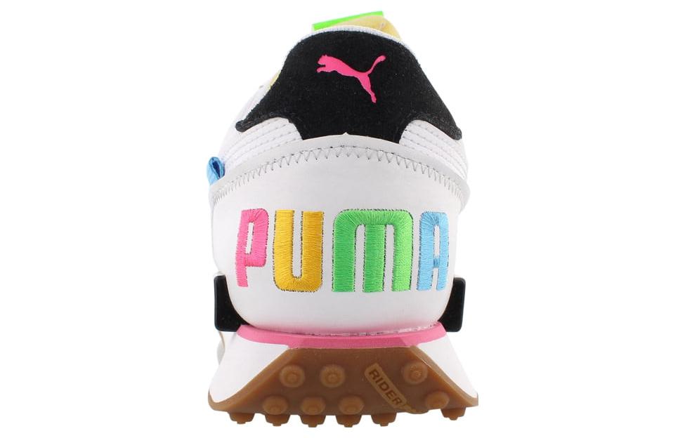 Lookbook Puma Future Rider Finish 'Blanco Rosa Fluorescente' 374179-01