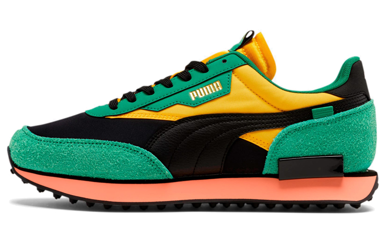 Puma Future Rider Game On 'Black Amazon Green' 371320-03