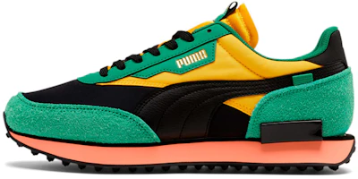Puma Future Rider Game On 'Black Amazon Green' 371320-03 Puma Future Rider Game On 'Black Amazon Green' 371320-03