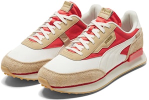 彪马Future Rider Game On白卵石红配色 371320-02 Lookbook 彪马Future Rider Game On白卵石红配色 371320-02