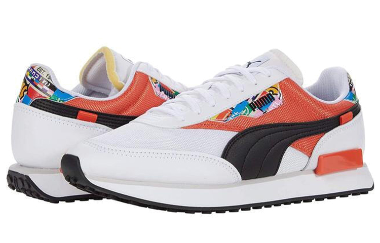 Puma Future Rider Intl Game 'White Orange' 圖 2