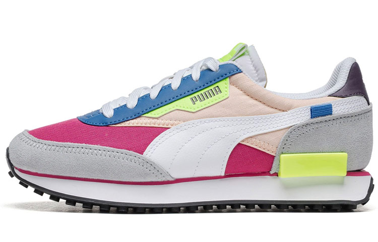 Buy プーマ フューチャーライダー プレイオン グレー/ピンク/ブルー 371149-70