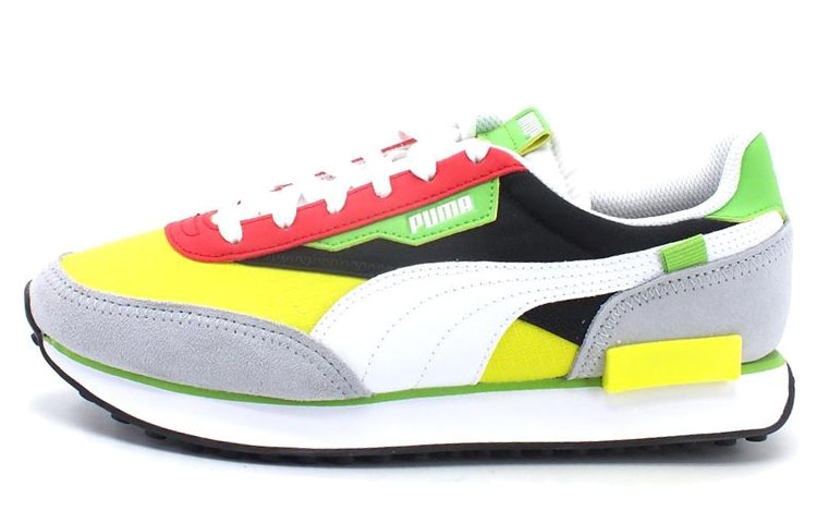 Puma Future Rider Play On 'Grey White Green'