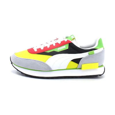 Puma Future Rider Play On 'Grey White Green'