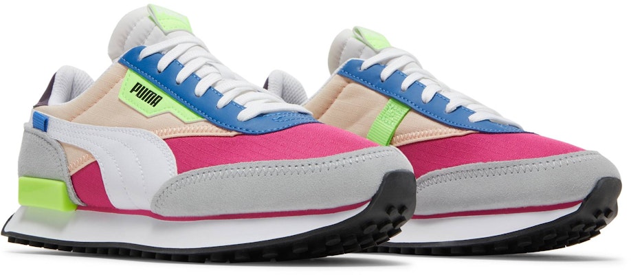 (Women) Puma Future Rider Play On 'Purple Multi' 373792-70 Cheap (Women) Puma Future Rider Play On 'Purple Multi' 373792-70