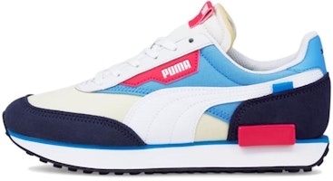 Puma Future Rider Play On 'White Blue Red' 371149-79 Puma Future Rider Play On 'White Blue Red' 371149-79
