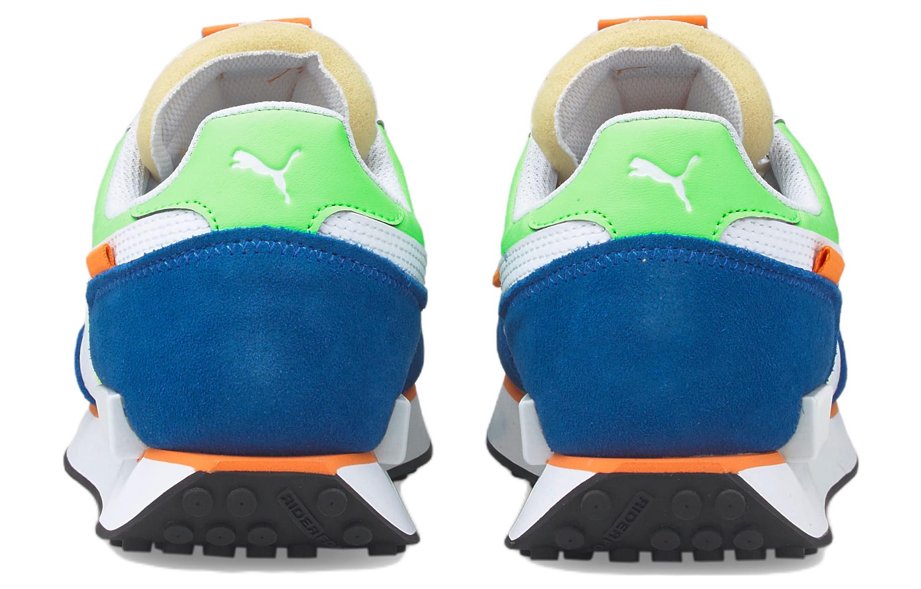Shop Puma Future Rider Play On 'Putih Fizzy Lime Royal' 371149-75