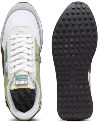푸마 퓨처 라이더 플레이 온 '화이트 그린' (Puma 퓨처 라이더 '흰/녹') 393473-05 Shop 푸마 퓨처 라이더 플레이 온 '화이트 그린' (Puma 퓨처 라이더 '흰/녹') 393473-05