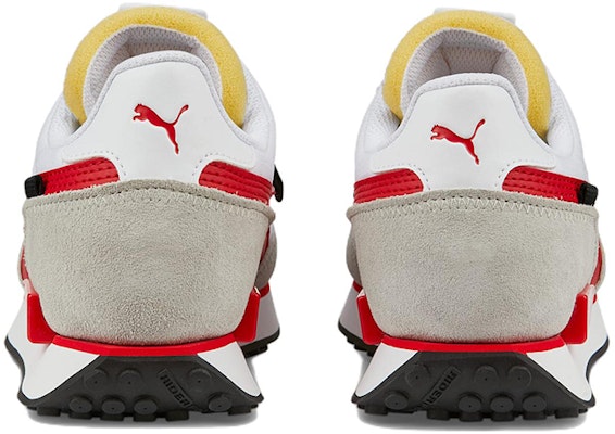 Puma Future Rider Play On 'White High Risk Red' 371149-90 Purchase Puma Future Rider Play On 'White High Risk Red' 371149-90