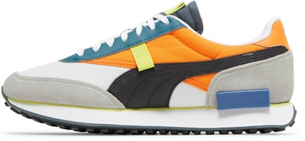 フューチャーライダー プレイオン 白/ビビッドオレンジ 371149-77 Lookbook フューチャーライダー プレイオン 白/ビビッドオレンジ 371149-77