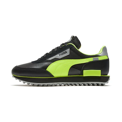 Puma Future Rider Risk Alert 'Black Safety Yellow'