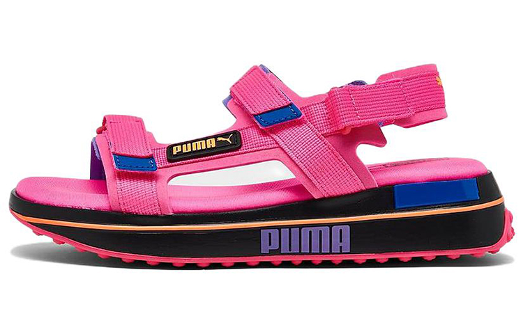 Puma Future Rider Sandal Game On 'Pink Black Blue' 371964-05