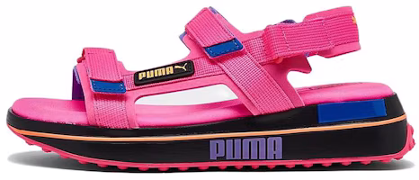 Puma Future Rider Sandal Game On 'Pink Black Blue' 371964-05 Puma Future Rider Sandal Game On 'Pink Black Blue' 371964-05