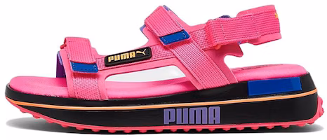 Puma Future Rider Sandal Game On 'Pink Black Blue' 371964-05 Puma Future Rider Sandal Game On 'Pink Black Blue' 371964-05