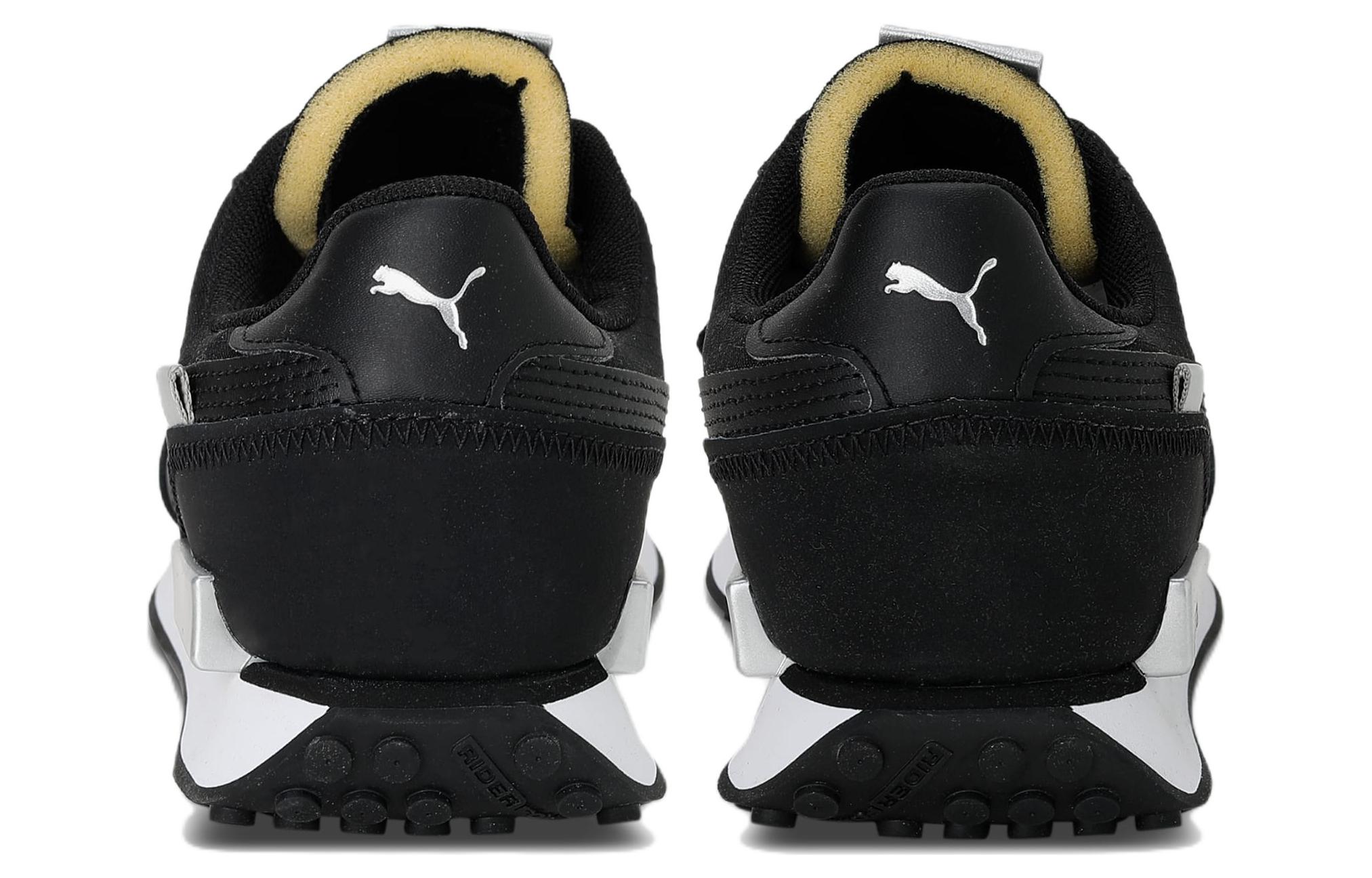 Puma Future Rider Tech 'Black White Silver' 圖 4