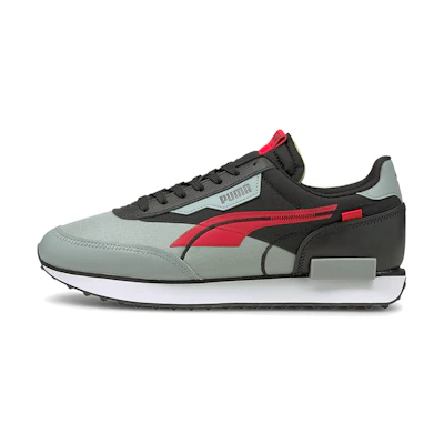 Puma Future Rider Twofold 'Gray Black Red'