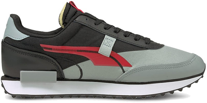 Puma Future Rider Twofold 'Gray Black Red' 380591-02 Order Puma Future Rider Twofold 'Gray Black Red' 380591-02