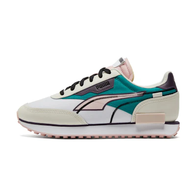 Puma Future Rider Twofold Low-tops Sport Shoes Gray/Green/White