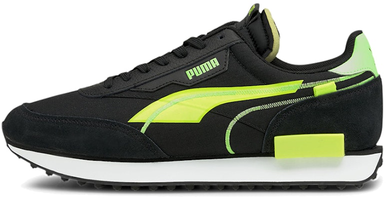 Puma Future Rider Twofold SD 'Black Yellow Alert' 381052-01 Buy Puma Future Rider Twofold SD 'Black Yellow Alert' 381052-01