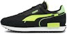 Puma Future Rider Twofold SD 'Hitam Kuning Terang' 381052-01