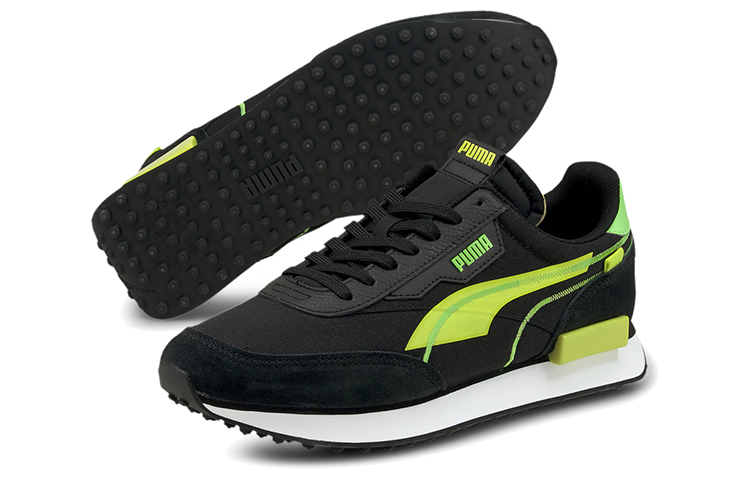 Shop Puma Future Rider Twofold SD 'Hitam Kuning Alert' 381052-01