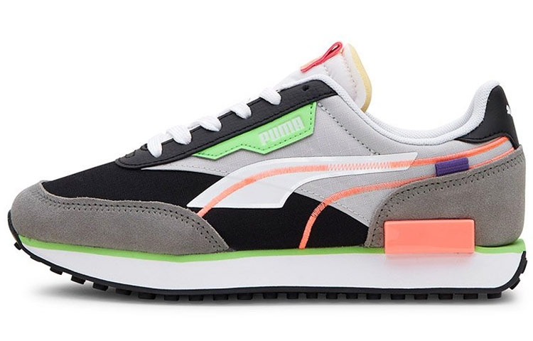 Puma Future Rider Twofold Sd 'Gray Black Pink' 381052-07