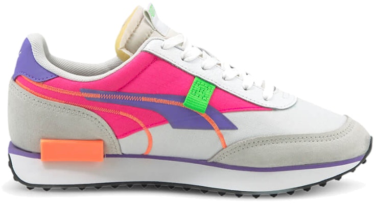 Puma Future Rider 双重SD '白色荧光紫' 381052-03 Order Puma Future Rider 双重SD '白色荧光紫' 381052-03