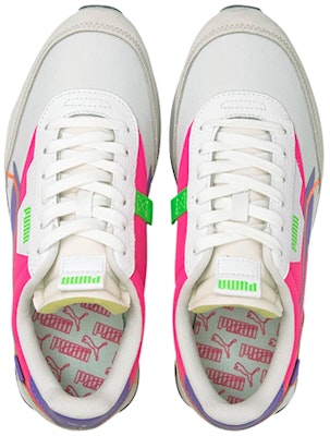 Puma Future Rider 双重SD '白色荧光紫' 381052-03 Lookbook Puma Future Rider 双重SD '白色荧光紫' 381052-03
