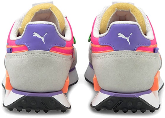 Puma Future Rider 双重SD '白色荧光紫' 381052-03 Shop Puma Future Rider 双重SD '白色荧光紫' 381052-03