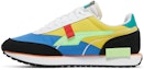 Lookbook Puma Future Rider Twofold SD Pop 'Palace Blue Maize' - Biru Istana Kuningan 382043-02