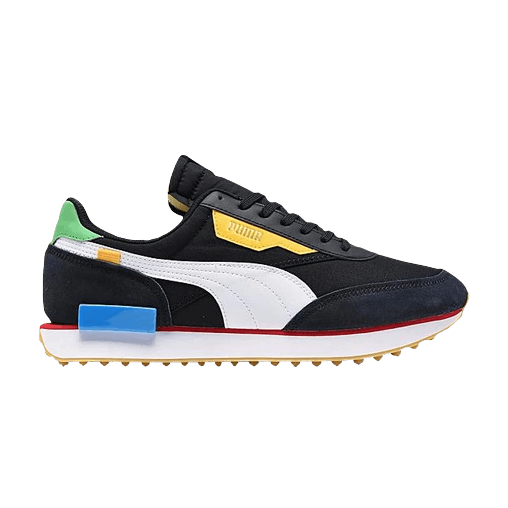 Puma Future Rider Union 'Black Sharp Green' 368767-02