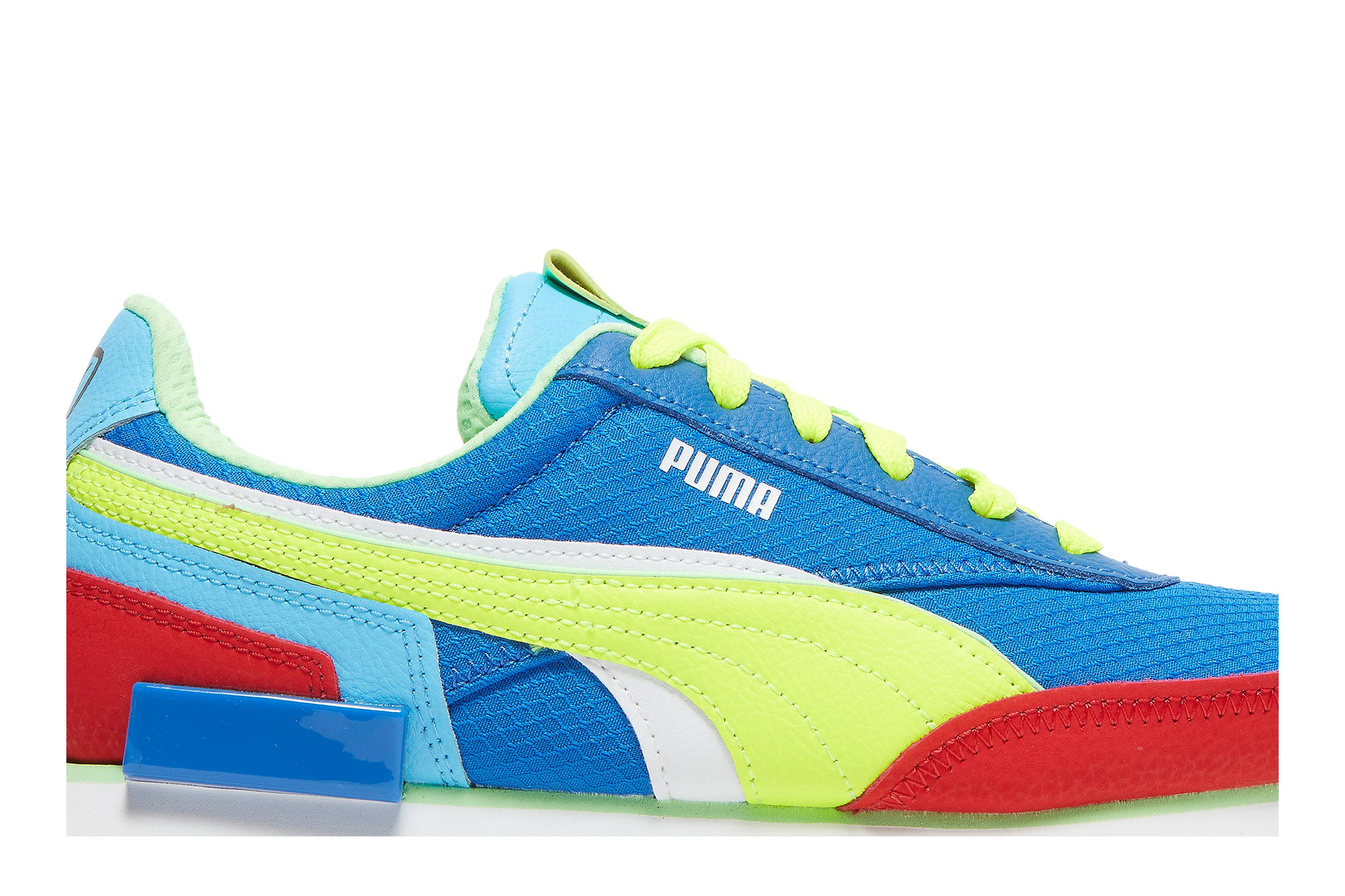 Order Puma Future Rider WC 'Royal Merah Kuning Terang' 383494-01