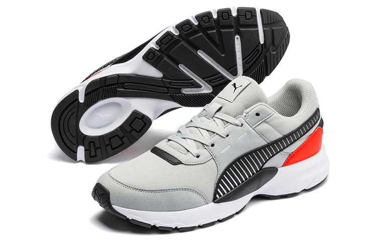 Lookbook Puma Future Runner Grigio/Nero/Rosso Sneakers Basse 368035-08