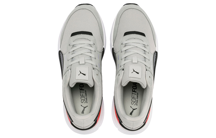 Shop Puma Future Runner Grigio/Nero/Rosso Sneakers Basse 368035-08