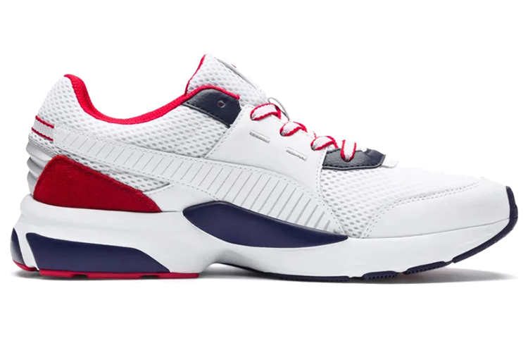 Order Puma Future Runner Premium ''Blanc Galaxy Bleu Rouge'' 369502-03