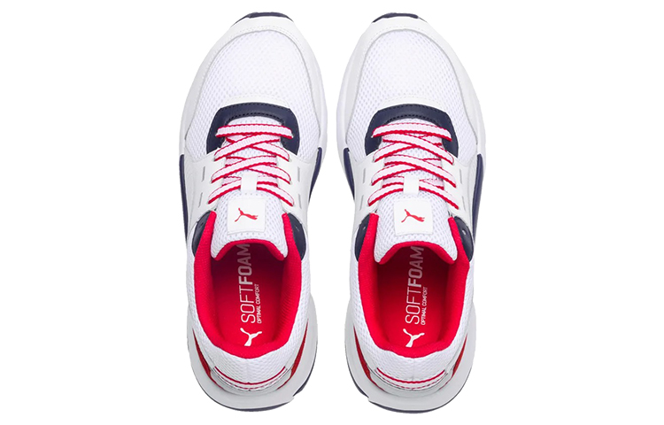 Lookbook Puma Future Runner Premium ''Blanc Galaxy Bleu Rouge'' 369502-03